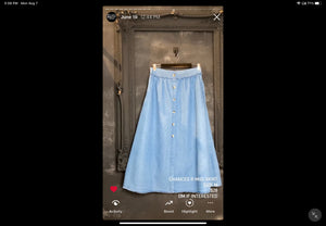 Chances R Midi vintage Skirt