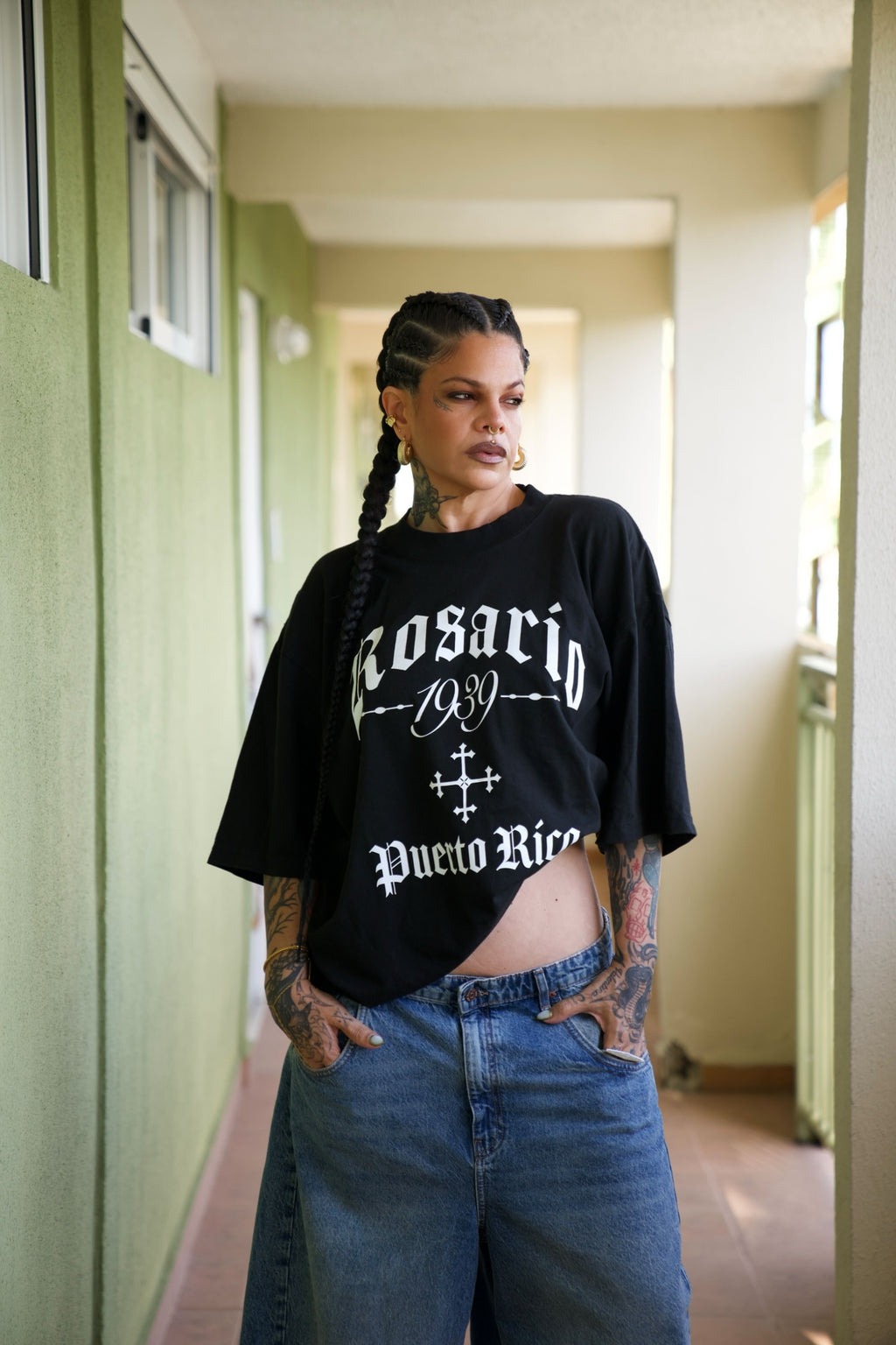 Rosario1939 oversized tee