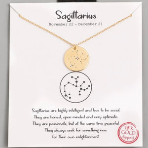 zodiac necklaces